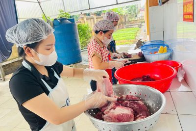 BAN GIÁM HIỆU TRƯỜNG MẦM NON TRẦN HƯNG ĐẠO DUY TRÌ THƯỜNG XUYÊN CÔNG TÁC KIỂM TRA NUÔI ĂN BÁN TRÚ HƯỞNG ỨNG “THÁNG HÀNH ĐỘNG VÌ AN TOÀN THỰC PHẨM 2026”