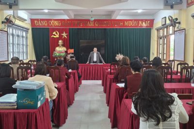 CÔNG TÁC RÀ SOÁT, CHUẨN BỊ ĐÓN ĐOÀN KIỂM TRA CÔNG TÁC PHỔ CẬP GIÁO DỤC, XÓA MÙ CHỮ NĂM 2025