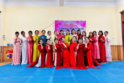 TRƯỜNG MẦM NON TRẦN HƯNG ĐẠO TỔ CHỨC HOẠT ĐỘNG KỶ NIỆM 116 NĂM NGÀY QUỐC TẾ PHỤ NỮ 8/3 (1910 – 2026)