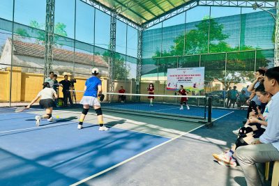 SÔI NỔI KHÔNG KHÍ GIẢI PICKLEBALL – ĐẠI HỘI TDTT XÃ TRẦN THƯƠNG LẦN THỨ I NĂM 2026!