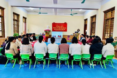 CHI BỘ TRƯỜNG MẦM NON TRẦN HƯNG ĐẠO TỔNG KẾT CÔNG TÁC XÂY DỰNG ĐẢNG NĂM 2025 – TRIỂN KHAI NHIỆM VỤ NĂM 2026