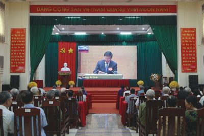 TRƯỜNG MẦM NON XÃ TRẦN THƯƠNG THAM DỰ HỘI NGHỊ TOÀN QUỐC NGHIÊN CỨU, HỌC TẬP, QUÁN TRIỆT NGHỊ QUYẾT HỘI NGHỊ LẦN THỨ HAI BAN CHẤP HÀNH TRUNG ƯƠNG ĐẢNG KHÓA XIV