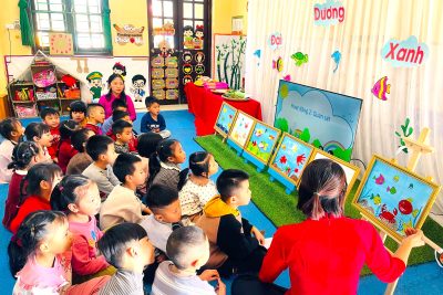 HOẠT ĐỘNG TẠO HÌNH TỔNG HỢP – PHÁT HUY TÍNH SÁNG TẠO CỦA TRẺ LỚP A5