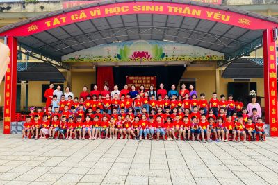 Hình ảnh thăm quan trường tiểu học