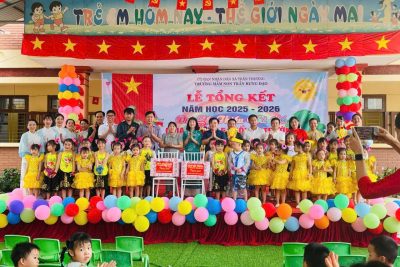 LỄ TỔNG KẾT NĂM HỌC 2025-2026 VÀ VUI TẾT THIẾU NHI 1/6 THÀNH CÔNG TỐT ĐẸP!