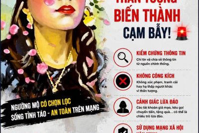 CẢNH BÁO: CẨN TRỌNG VỚI TÌNH TRẠNG “SÙNG BÁI THẦN TƯỢNG” QUÁ MỨC TRÊN MẠNG XÃ HỘI