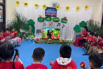 HOẠT ĐỘNG HÁT VÀ VẬN ĐỘNG MÚA MINH HỌA “ĐỐ BẠN”