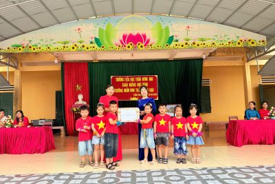 TỔ CHỨC CHO TRẺ MẪU GIÁO 5-6 TUỔI THAM QUAN TRƯỜNG TIỂU HỌC THEO KẾ HOẠCH SỐ 09/KH-MNTHĐ