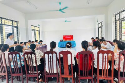 CHI BỘ TRƯỜNG MẦM NON TRẦN HƯNG ĐẠO XÃ TRẦN THƯƠNG TỔ CHỨC BUỔI SINH HOẠT CHI BỘ THƯỜNG KỲ THÁNG 8/2026