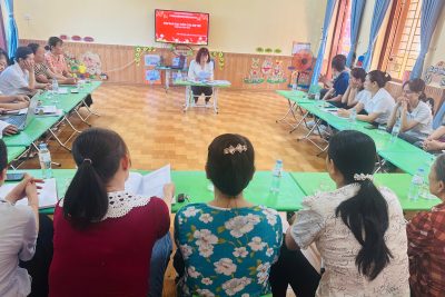 TRƯỜNG MẦM NON TRẦN HƯNG ĐẠO TỔ CHỨC HỌP BAN ĐẠI DIỆN CHA MẸ TRẺ CUỐI NĂM HỌC 2025 – 2026