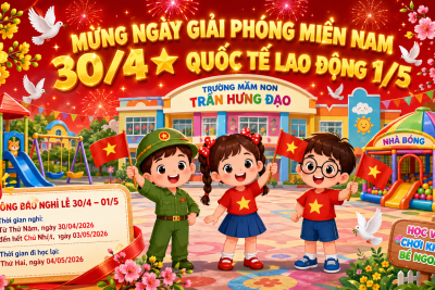 THÔNG BÁO LỊCH NGHỈ LỄ 30/04 VÀ 01/05 NĂM 2026