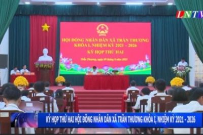 KỲ HỌP THỨ HAI HỘI ĐỒNG NHÂN DÂN XÃ TRẦN THƯƠNG KHÓA I, NHIỆM KỲ 2021-2026