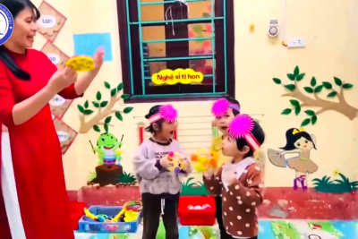 Hoạt động góc chủ đề Nghề nghiệp lớp A3