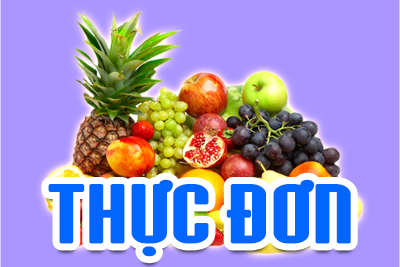 Thực đơn tuần 03 tháng 05 năm 2026
