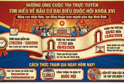 Tuyên truyền hưởng ứng Cuộc thi trực tuyến tìm hiểu bầu cử đại biểu Quốc hội khóa XVI và đại biểu HĐND các cấp nhiệm kỳ 2026–2031